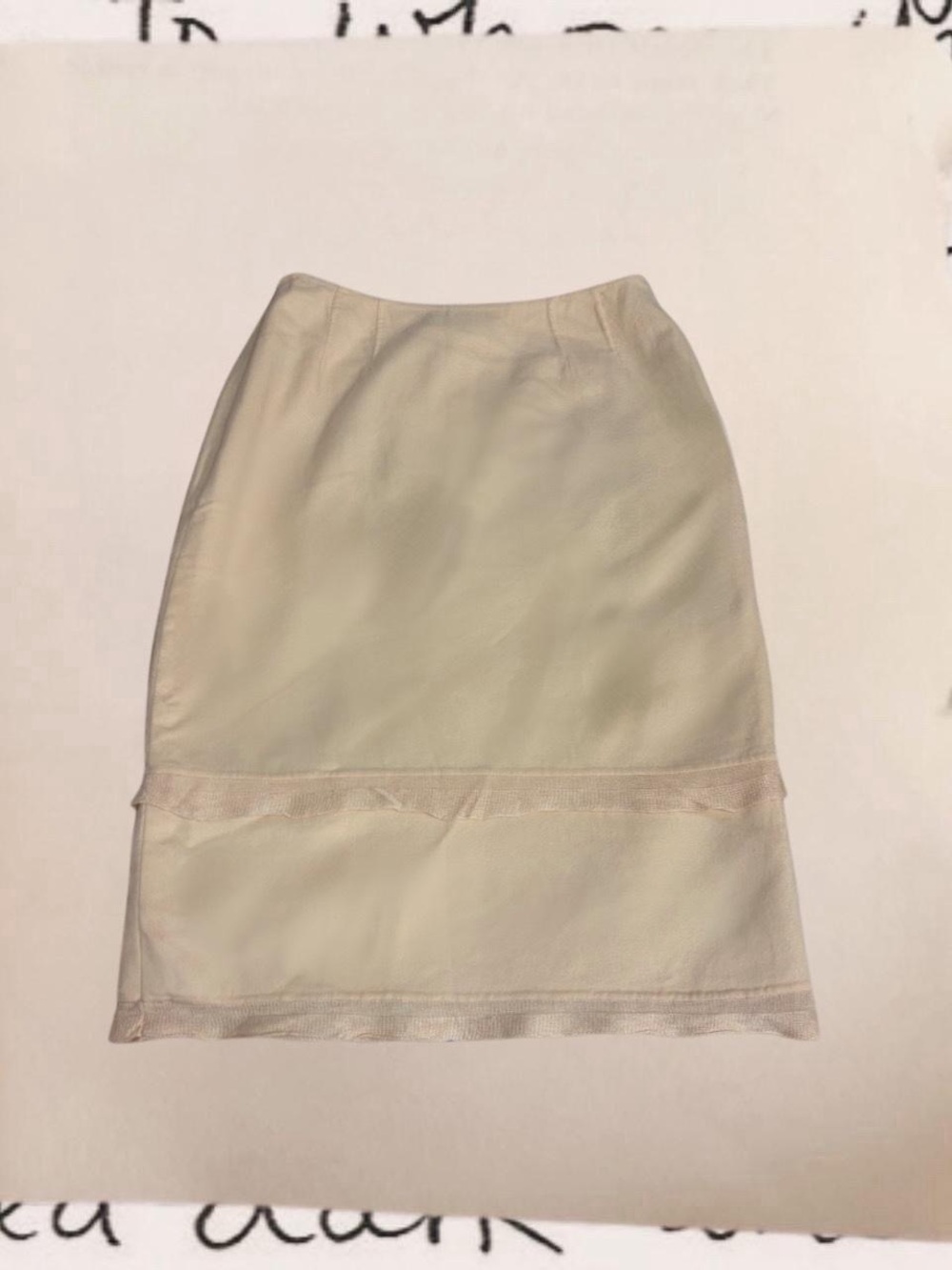 vintage oscar de la renta wool midi skirt